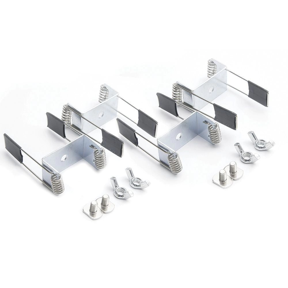 Профиль встраиваемый Feron Линии света 35х35 мм 2 м серый