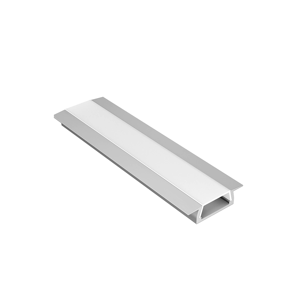 Профиль для диодной ленты Geniled врезной 22х6 мм 1 м серый