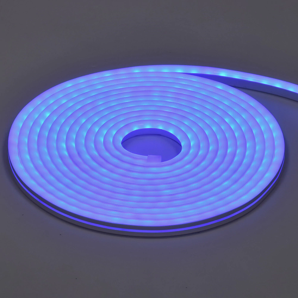 Светодиодная лента 8 Вт 60 д/м 24 В IP65 12 мм RGB IEK Неон