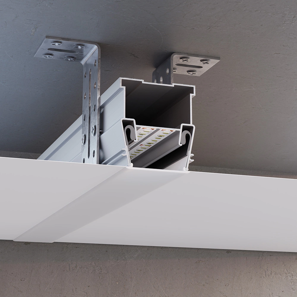 Профиль для натяжного потолка 40х45 мм 2 м Apeyron Линии Света