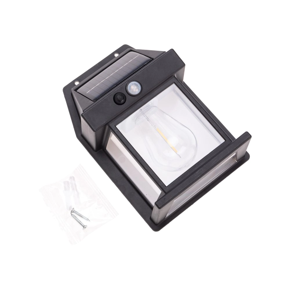 Светильник уличный настенный REXANT Кингс на солнечной батарее