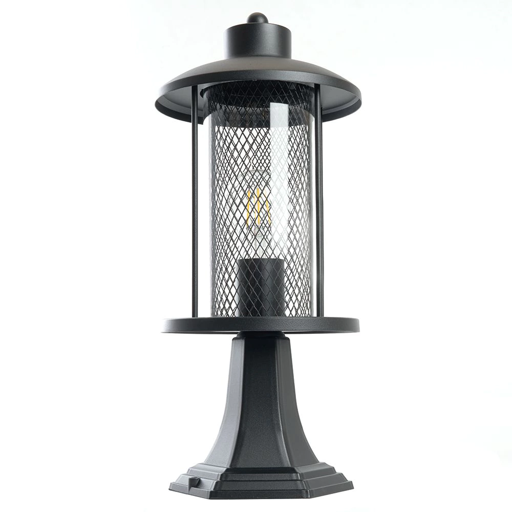 Светильник уличный напольный Feron Бордо 1х60 Вт Е27 IP44 40 см черный