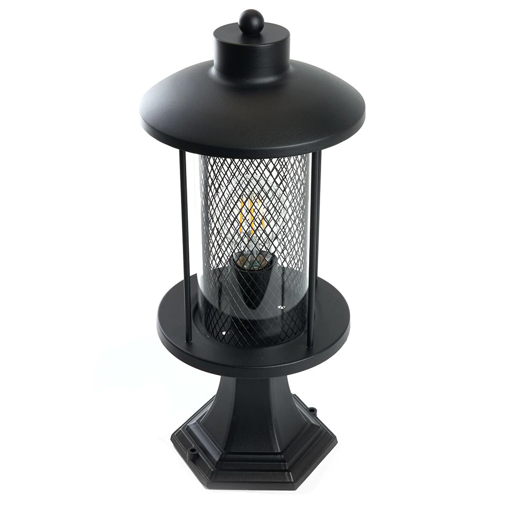 Светильник уличный напольный Feron Бордо 1х60 Вт Е27 IP44 40 см черный