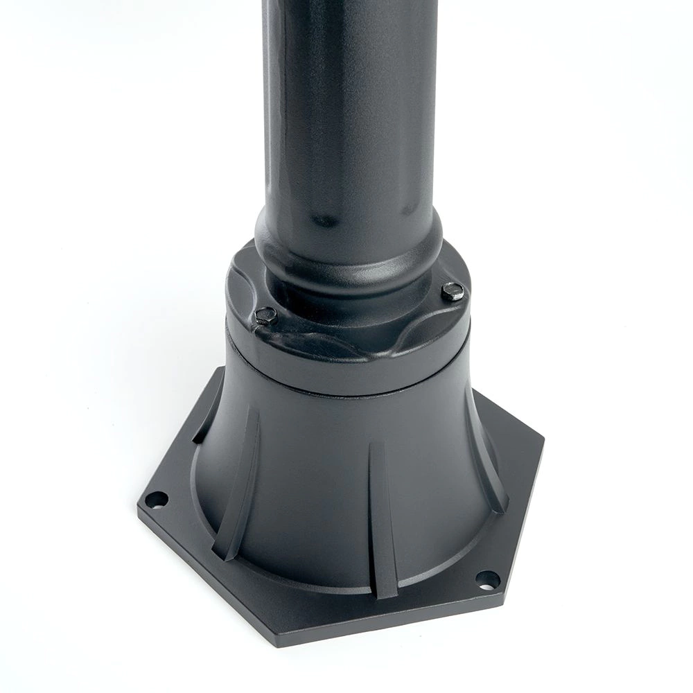 Светильник уличный напольный Feron Бордо 1х60 Вт Е27 IP44 100 см черный