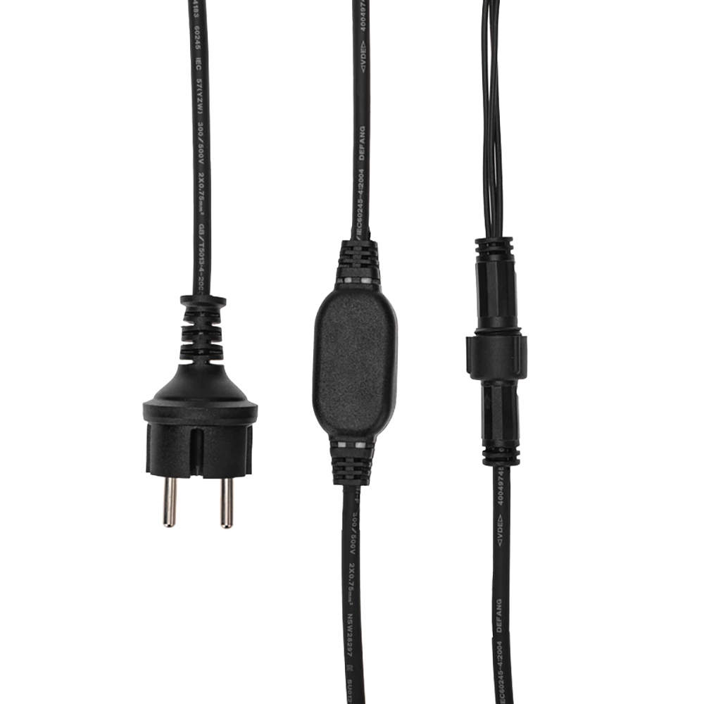 Светильник уличный Гирлянда 5 Вт LED IP65 20 шт шаг 50 см 10 м теплый прозрачный Neon-night