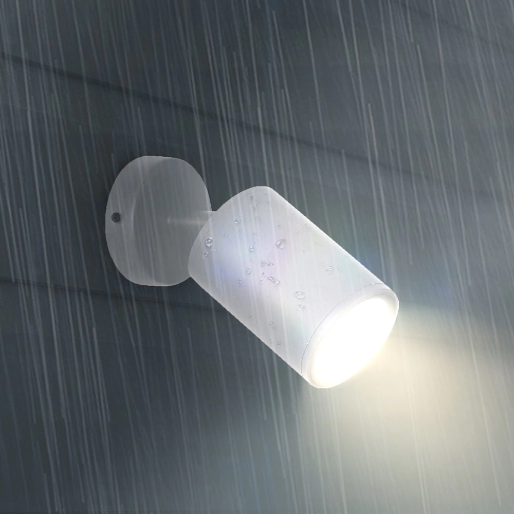 Светильник уличный IN HOME Спот настенный поворотный на основании 1х35 Вт GU10 IP54 белый