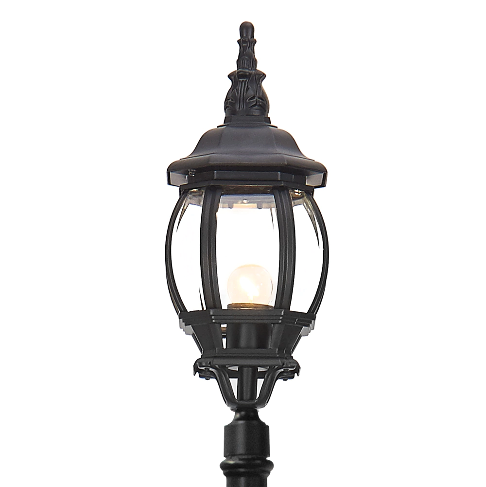 Светильник уличный напольный Feron Прага 1х100 Вт Е27 черный 206 см