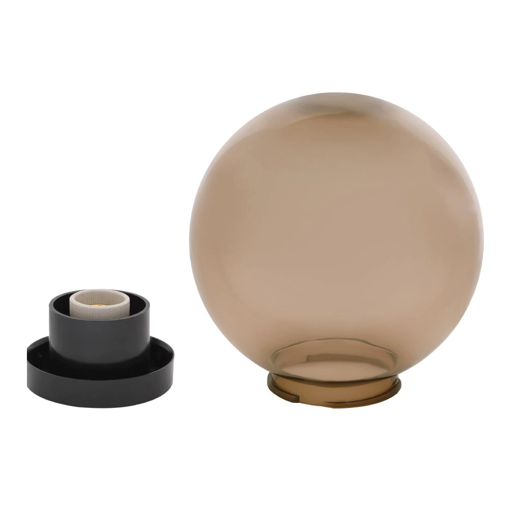 Светильник уличный Свет НТУ 1хЕ27 d=200 мм дымчатый