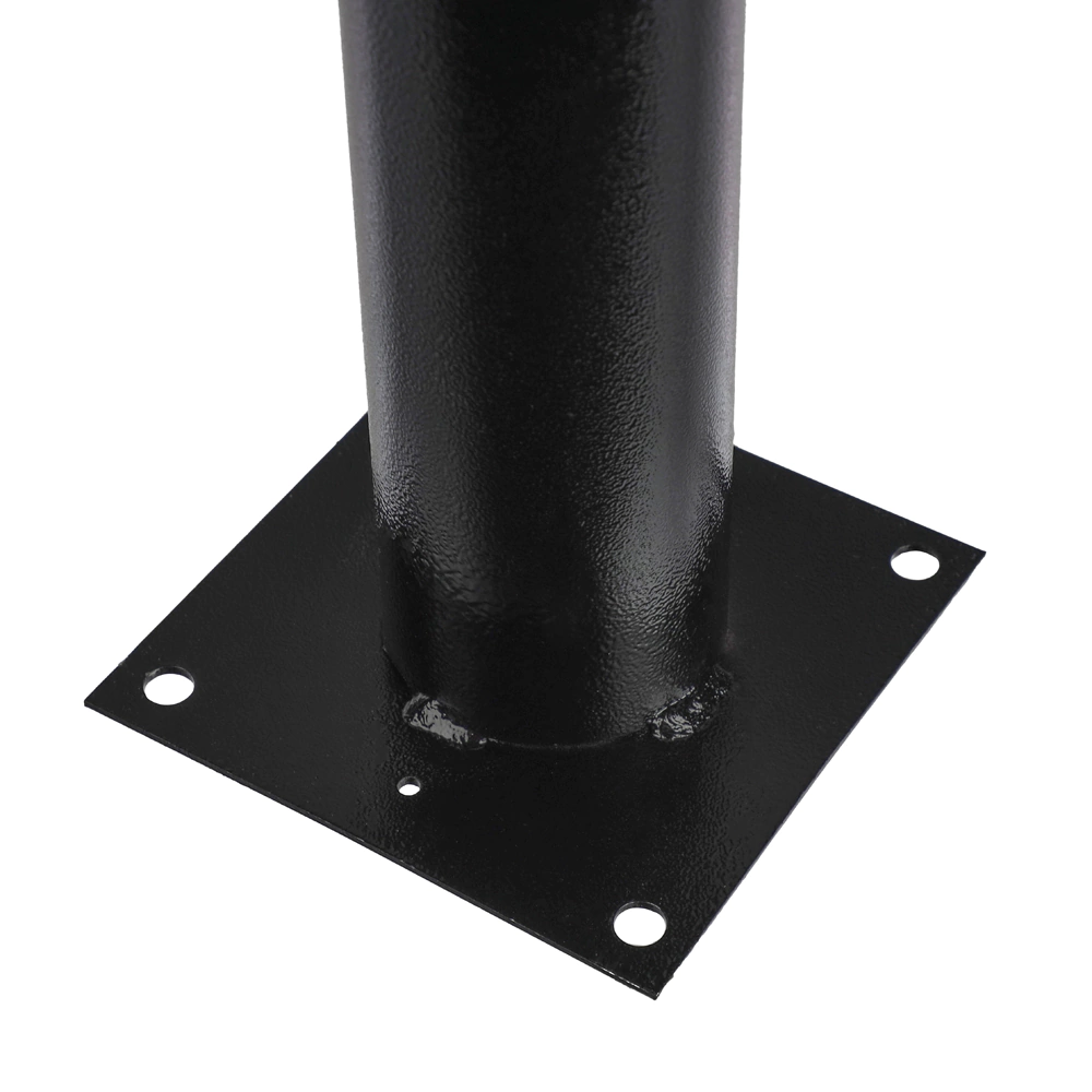 Опора металлическая Свет 60x2 мм 600 мм черный