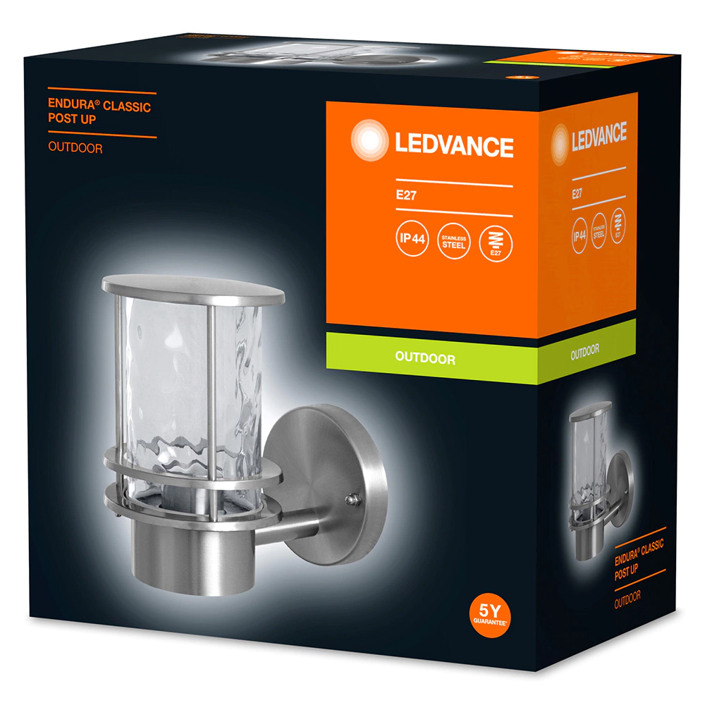Светильник уличный настенный 1х60 Вт E27 IP44 вверх Osram-Ledvance Пост