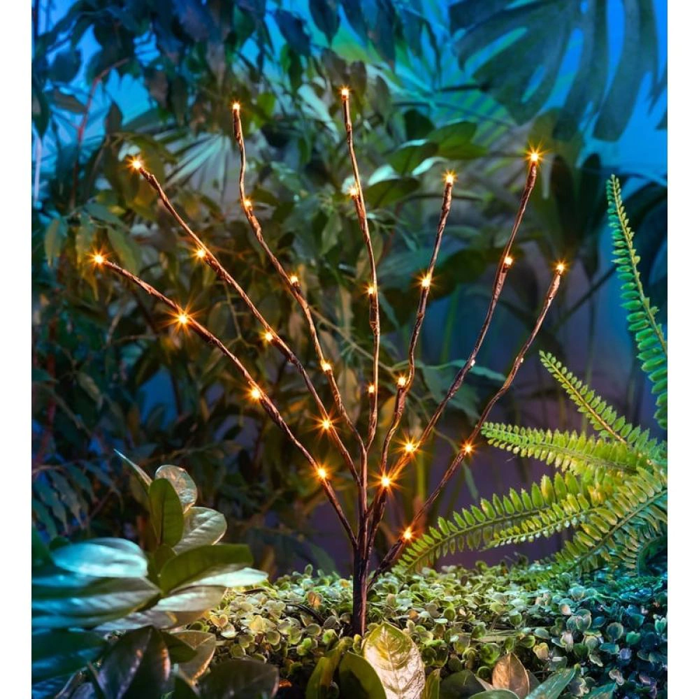 Светильник грунтовый на солнечной батарее 3000 К IP65 74 см REXANT Верба