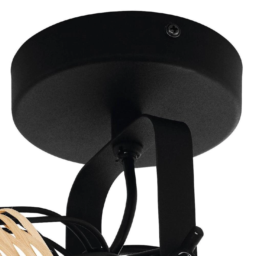 Светильник спот Eglo Анвик 1х40 Вт Е27 ротанг