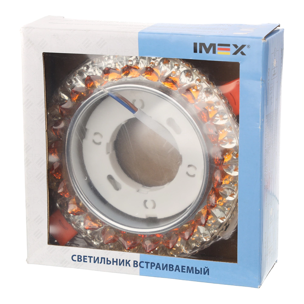 Точечный светильник IMEX Элени 1х13 Вт GX53 + 4 Вт LED 4000 K