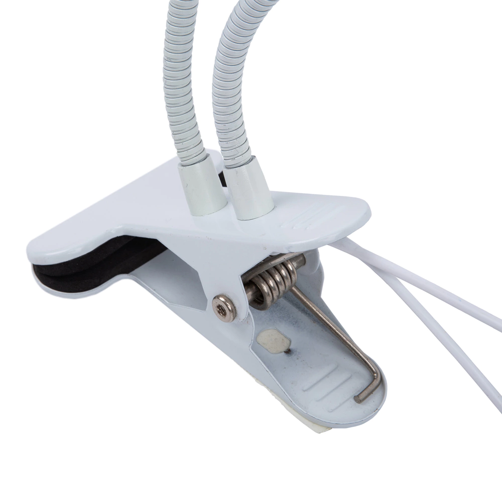 Светильник настольный Uniel на прищепке с таймером 15 Вт полный спектр SPLE