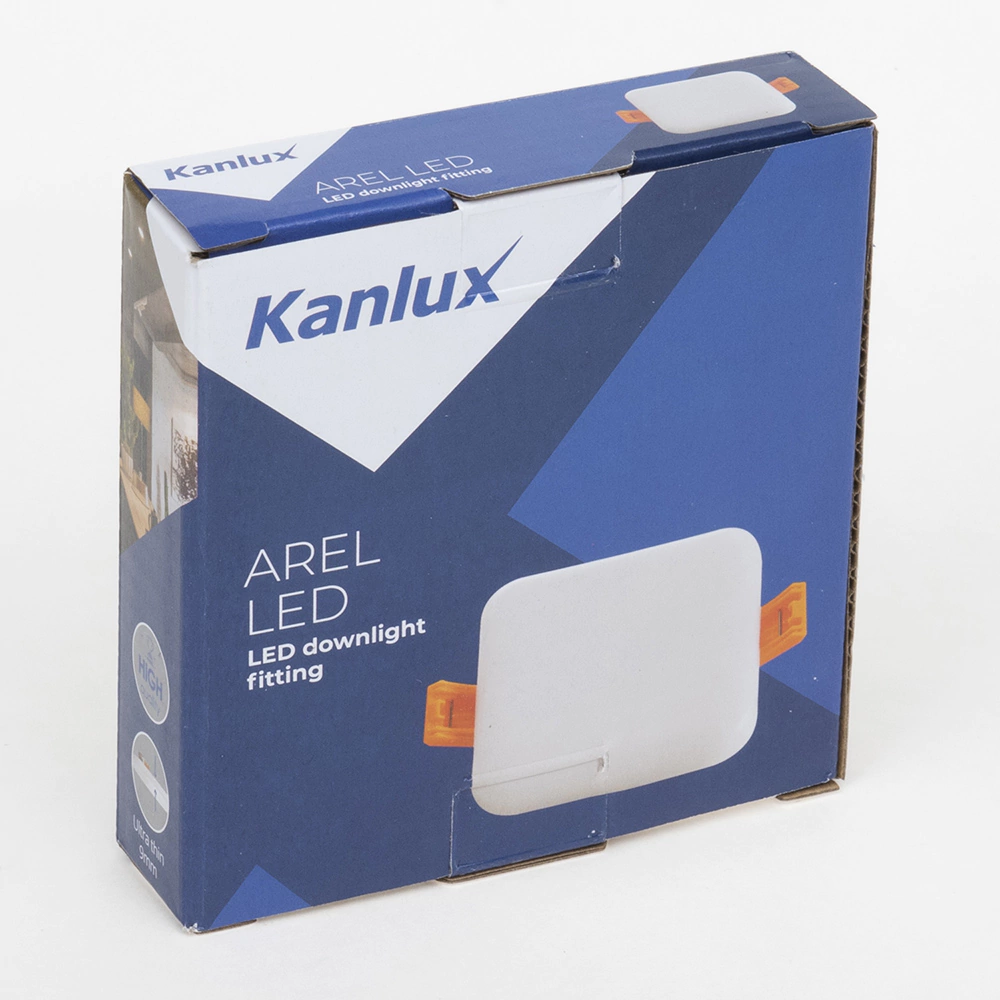 Светильник точечный светодиодный Kanlux Арел 6 Вт IP65 4000 K квадрат