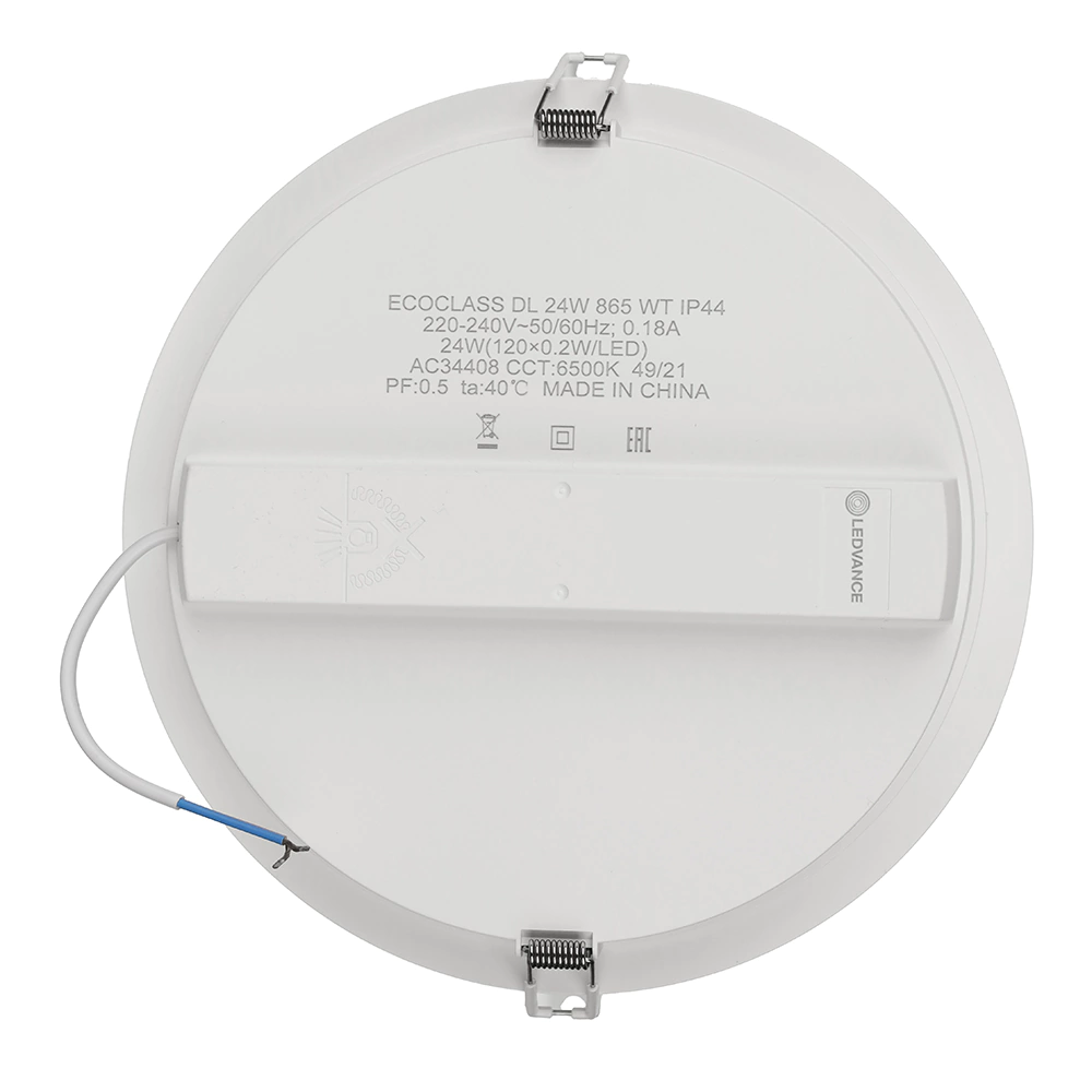 Светильник точечный Ledvance Экокласс 24 Вт LED 6500 К IP44