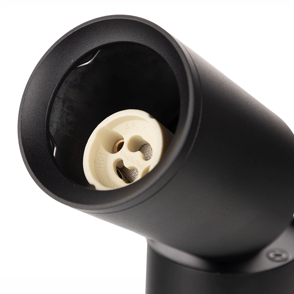 Светильник накладной Feron Мози 1х35 Вт MR16 черный