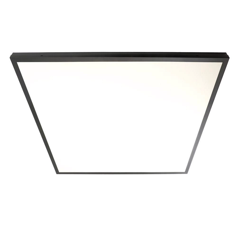 Светильник офисный 40 Вт LED 6500 К 595х595х22 мм равномерная засветка черный Feron Опал