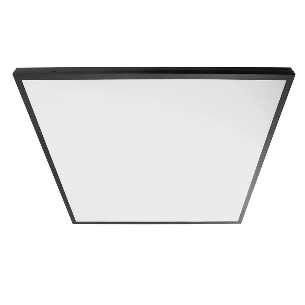 Светильник офисный 40 Вт LED 6500 К 595х595х22 мм равномерная засветка черный Feron Опал