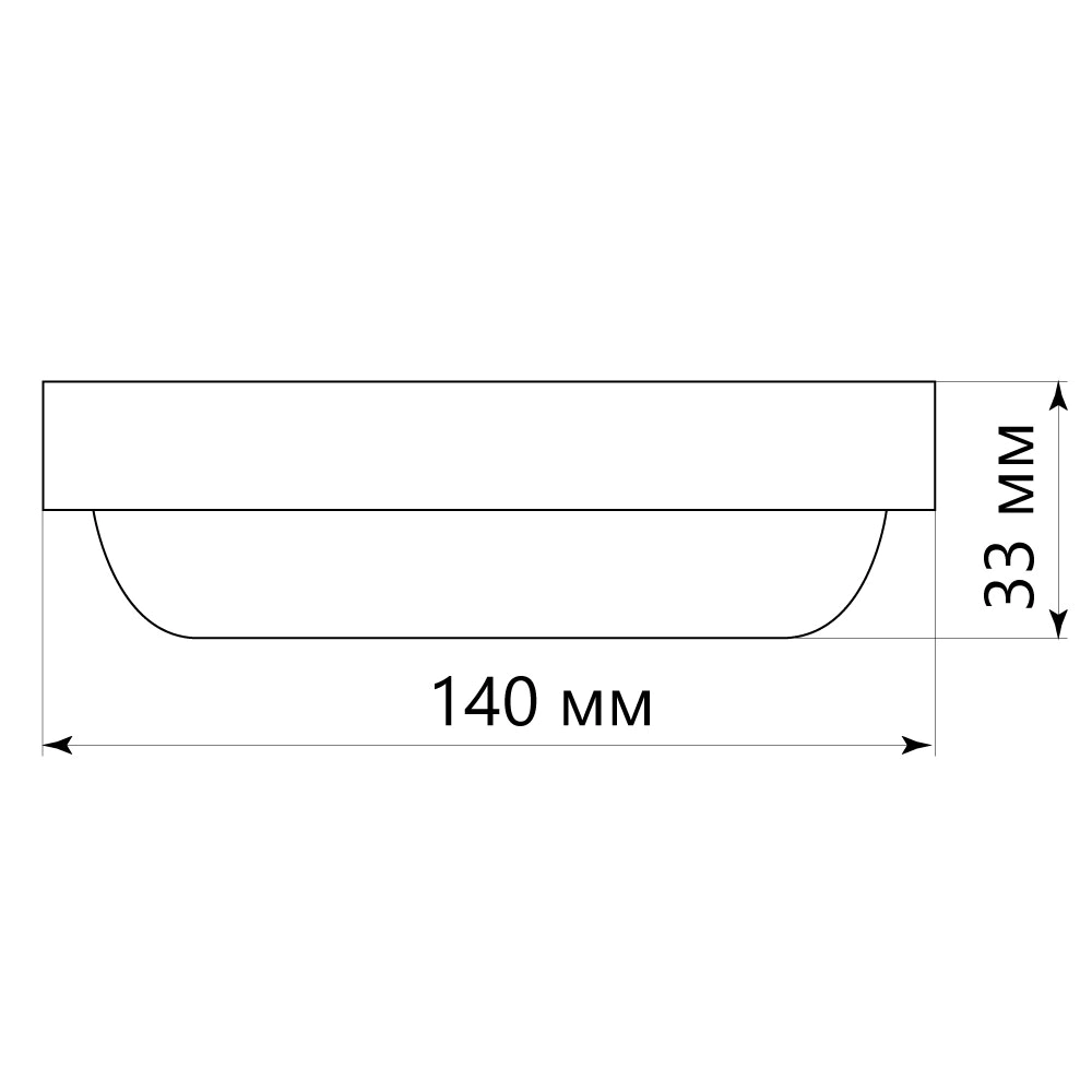 Светильник ЖКХ Feron квадрат 10 Вт LED IP20 6500 К с ИК-датчиком