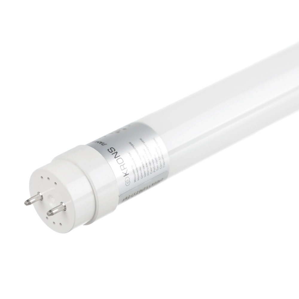 Светодиодная лампа 18 Вт Т8 1200 мм 6500 К холодный свет KRONS
