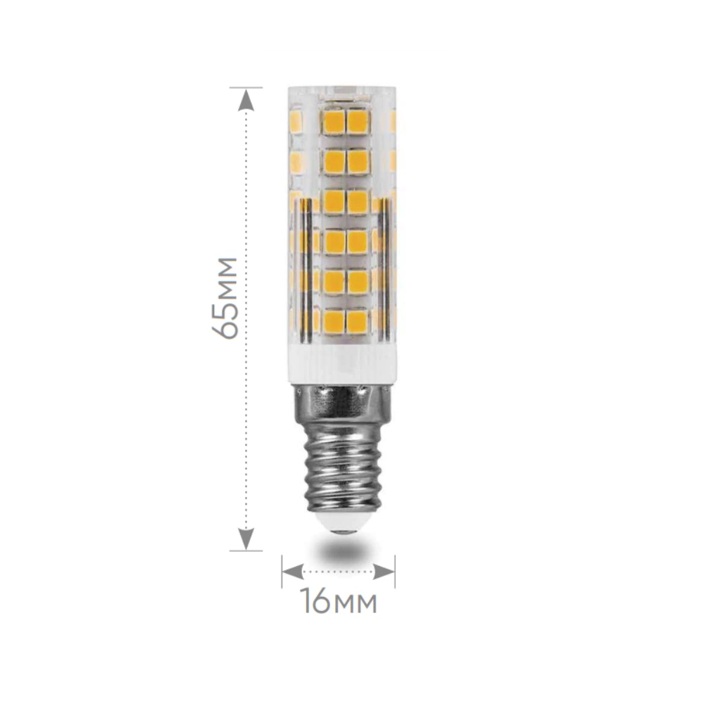 Светодиодная лампа для бытовой техники 7 Вт Е14 нейтральный свет Feron