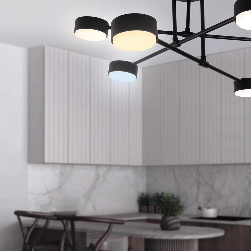 Светодиодная лампа 12 Вт GX53 3CCT 3000-6500 K IN HOME
