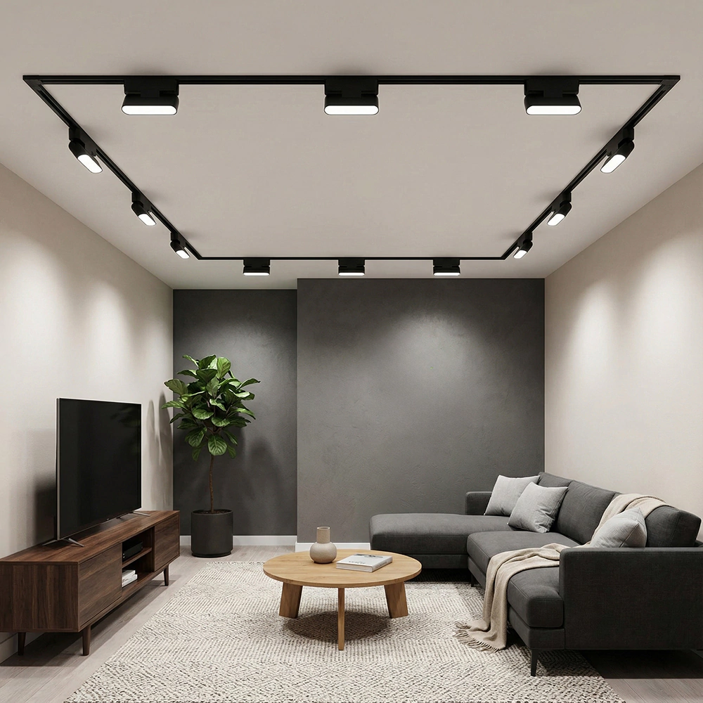Светильник трековый 6 Вт 90 Ra 250 Лм 4000 К 12 см NEODECO Slim Magnetic Стик книжка