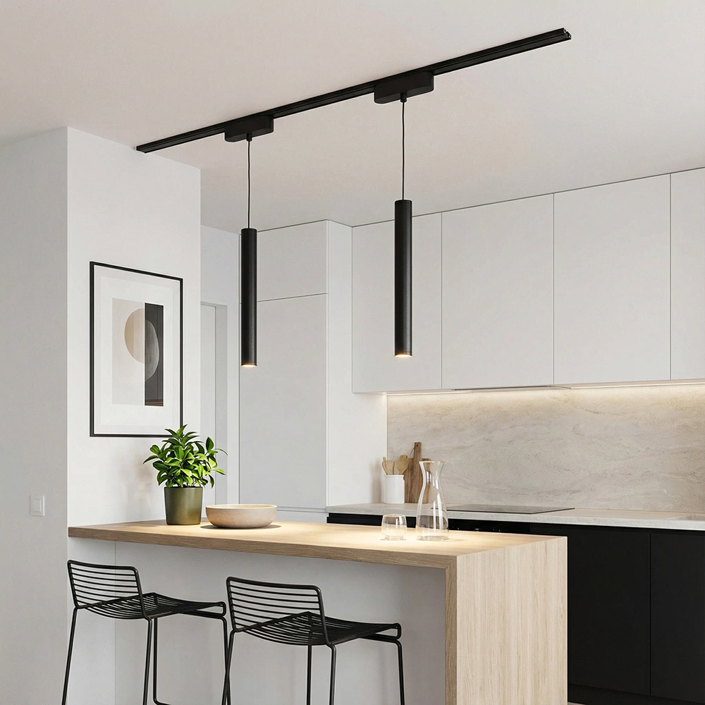 Светильник трековый подвесной 8 Вт 90 Ra 500 Лм 4000 К 3*30 см NEODECO Slim Magnetic