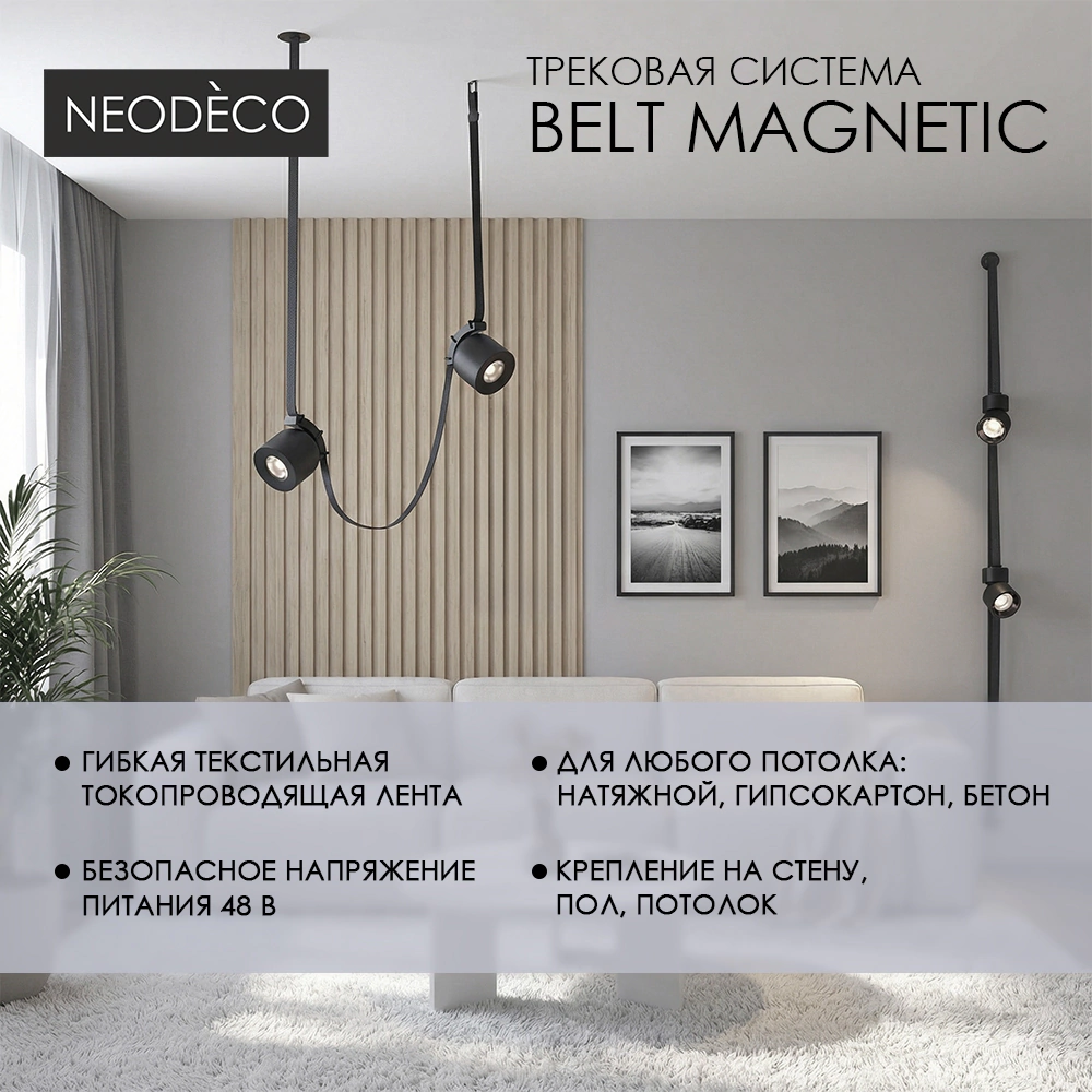 Подвес для ремня Belt Magnetic NEODECO