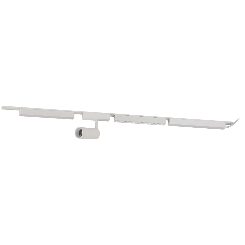 Шинопровод трековый 1 м белый Slim Magnetic ЭРА