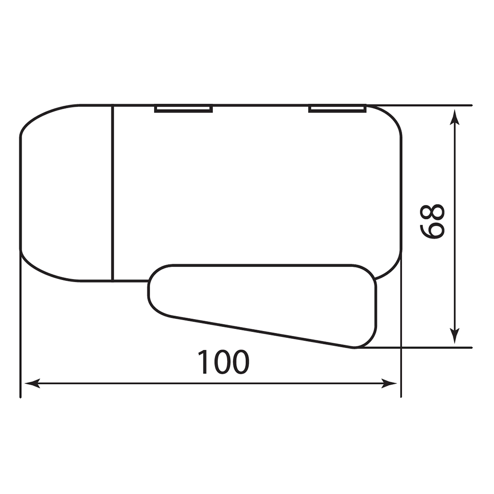 Фонарь TDM Electric Компакт-1 аккумуляторный 2 светодиода 6 лм Вт
