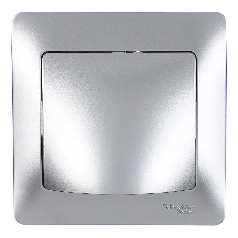 Вывод кабеля SE Глосса без рамки алюминий