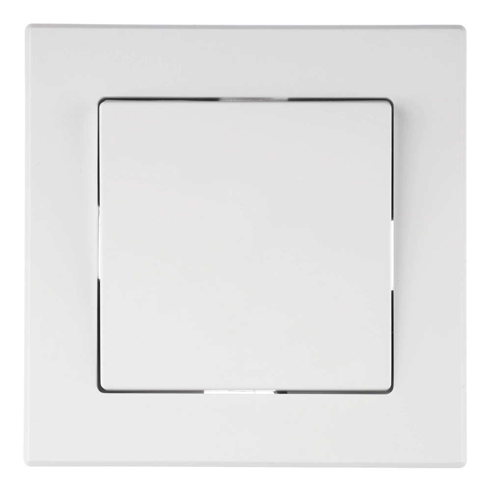 Рамка EVERSON Кватро 1 пост белая матовая