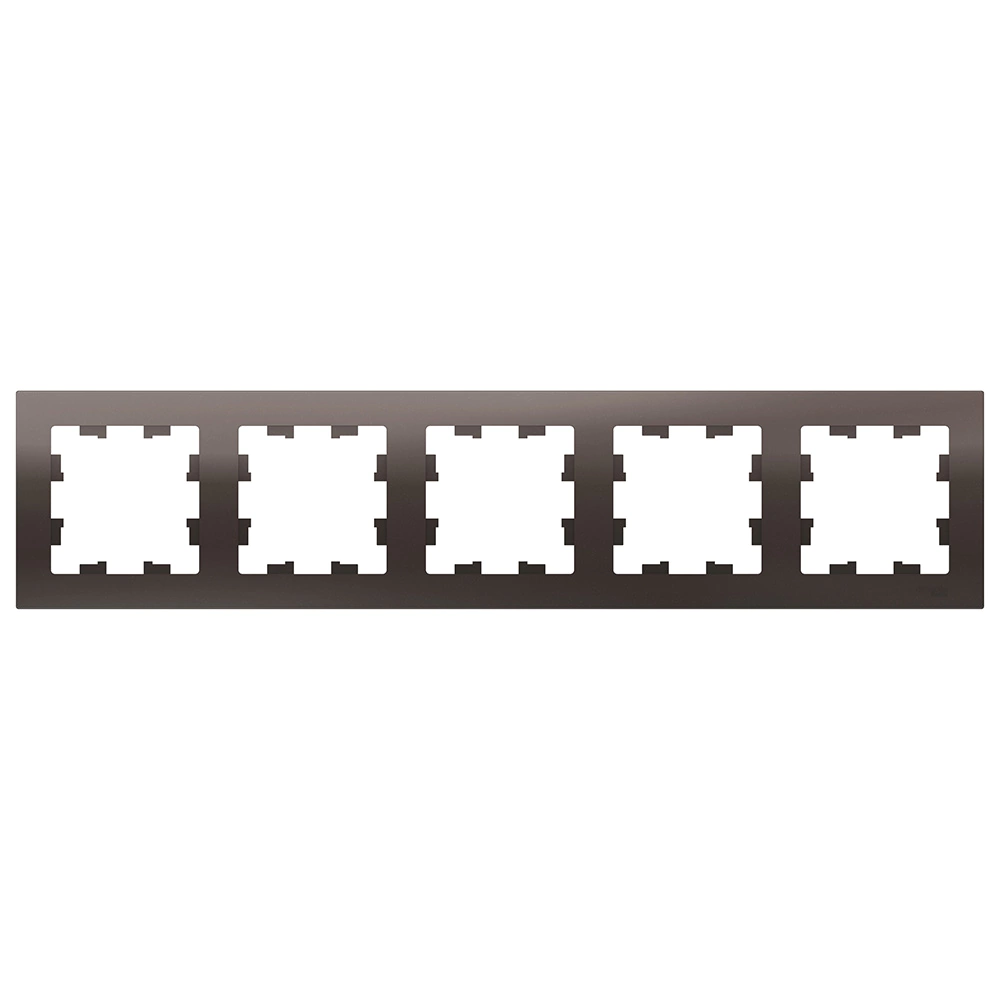 Рамка SE Атлас Дизайн 5 постов мокко