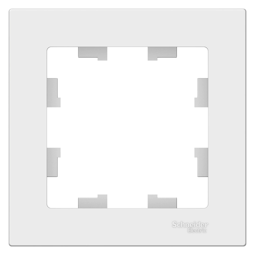 Рамка SE Атлас Дизайн 1 пост белая