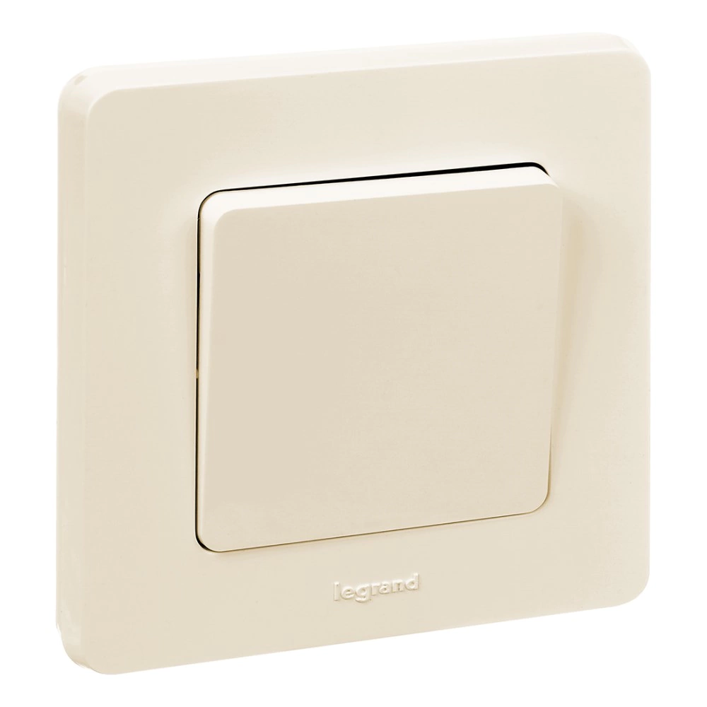 Выключатель Legrand/Daccord Инспирия без рамки слоновая кость