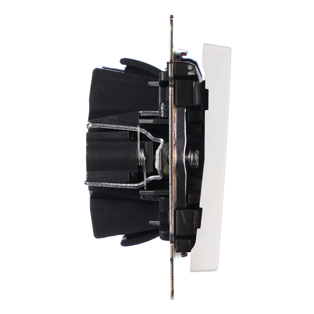 Выключатель ONVOLT/EVERSON Кватро без рамки белый