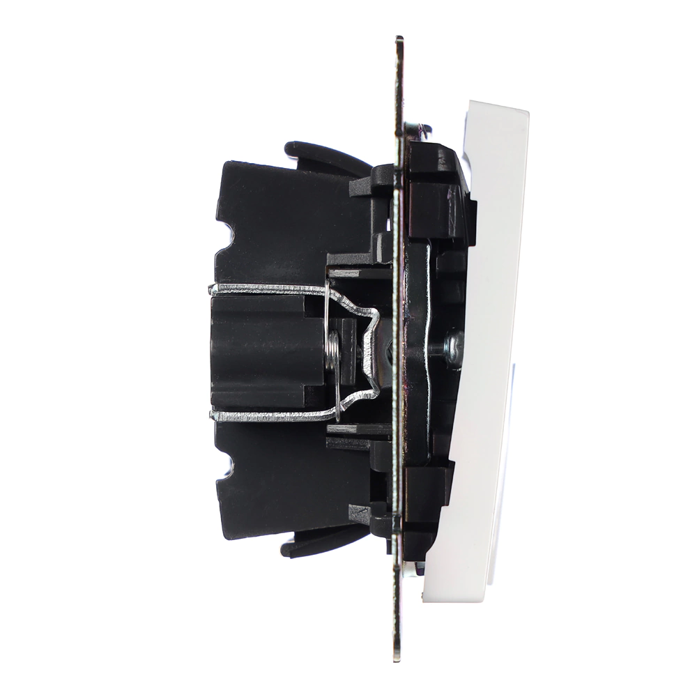 Выключатель с подсветкой ONVOLT/EVERSON Кватро без рамки белый