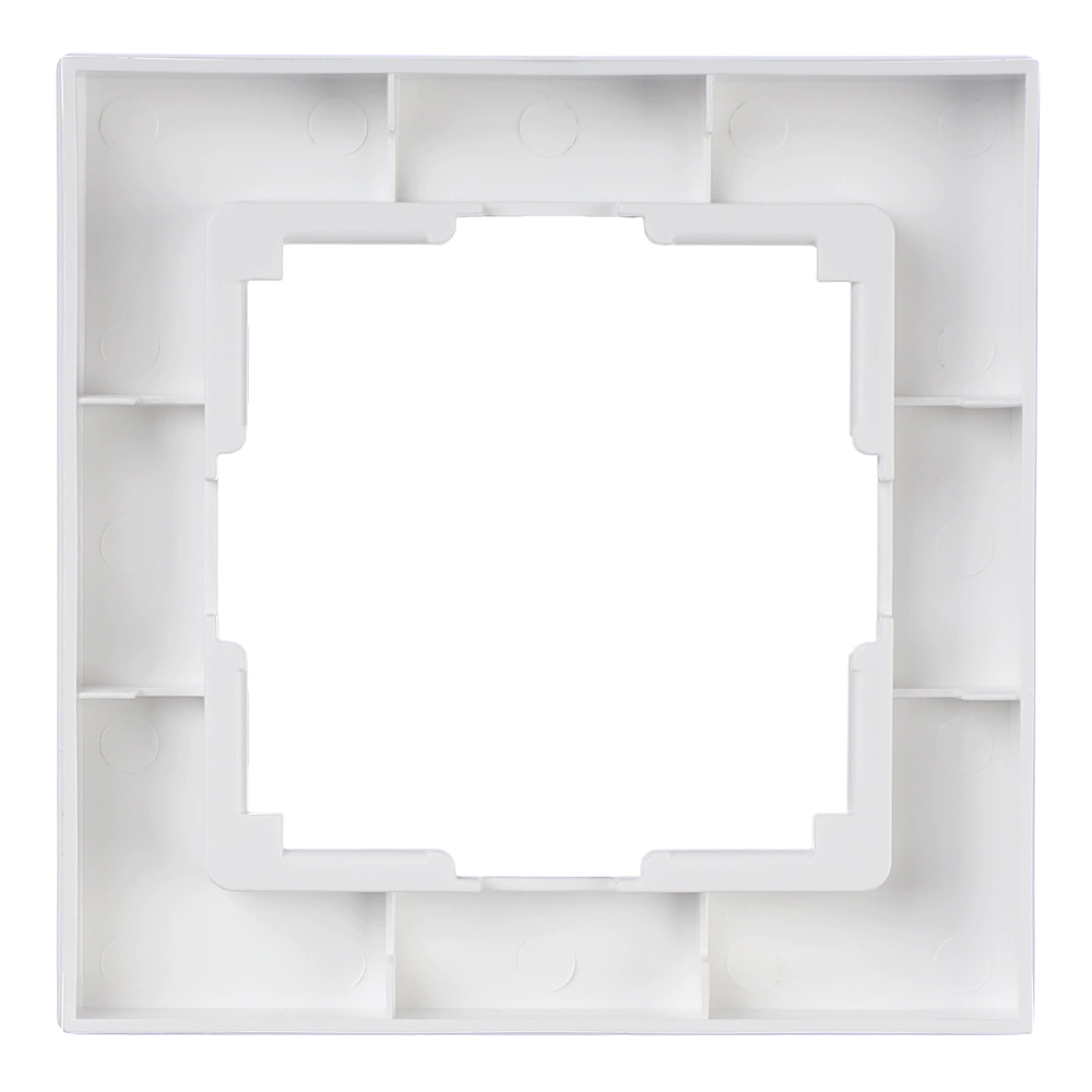 Рамка ONVOLT/EVERSON Кватро 1 пост белая