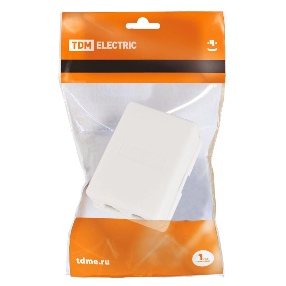 Розетка телефонная TDM ELECTRIC 2 гнезда