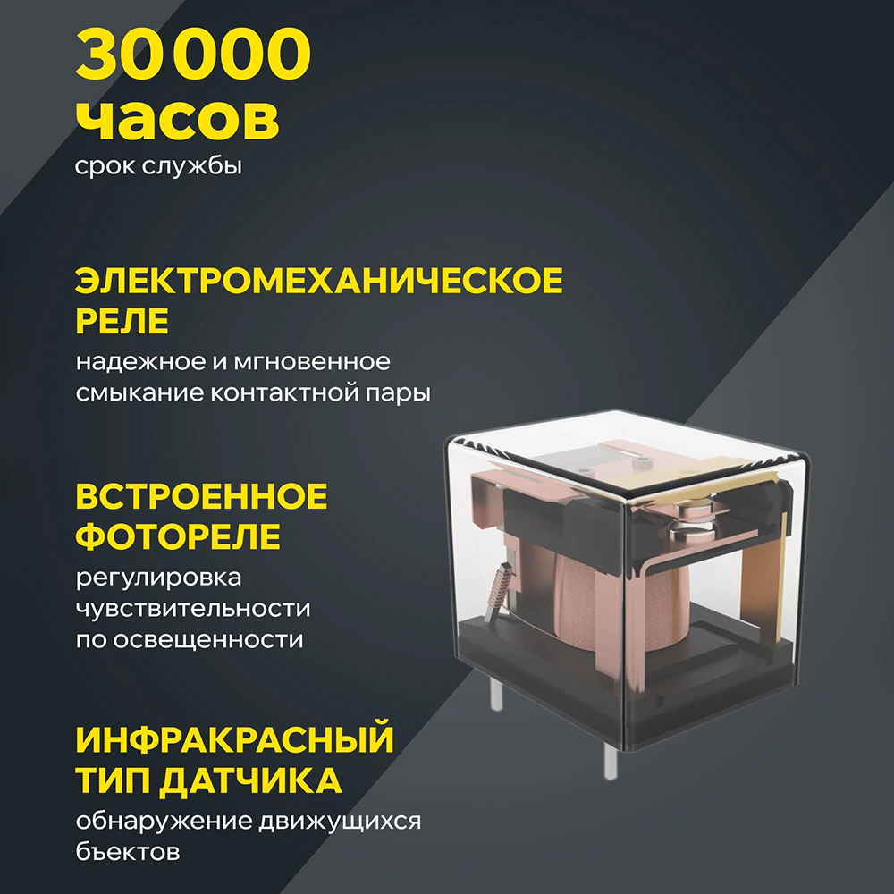 Датчик движения IEK 1200 Вт потолочный
