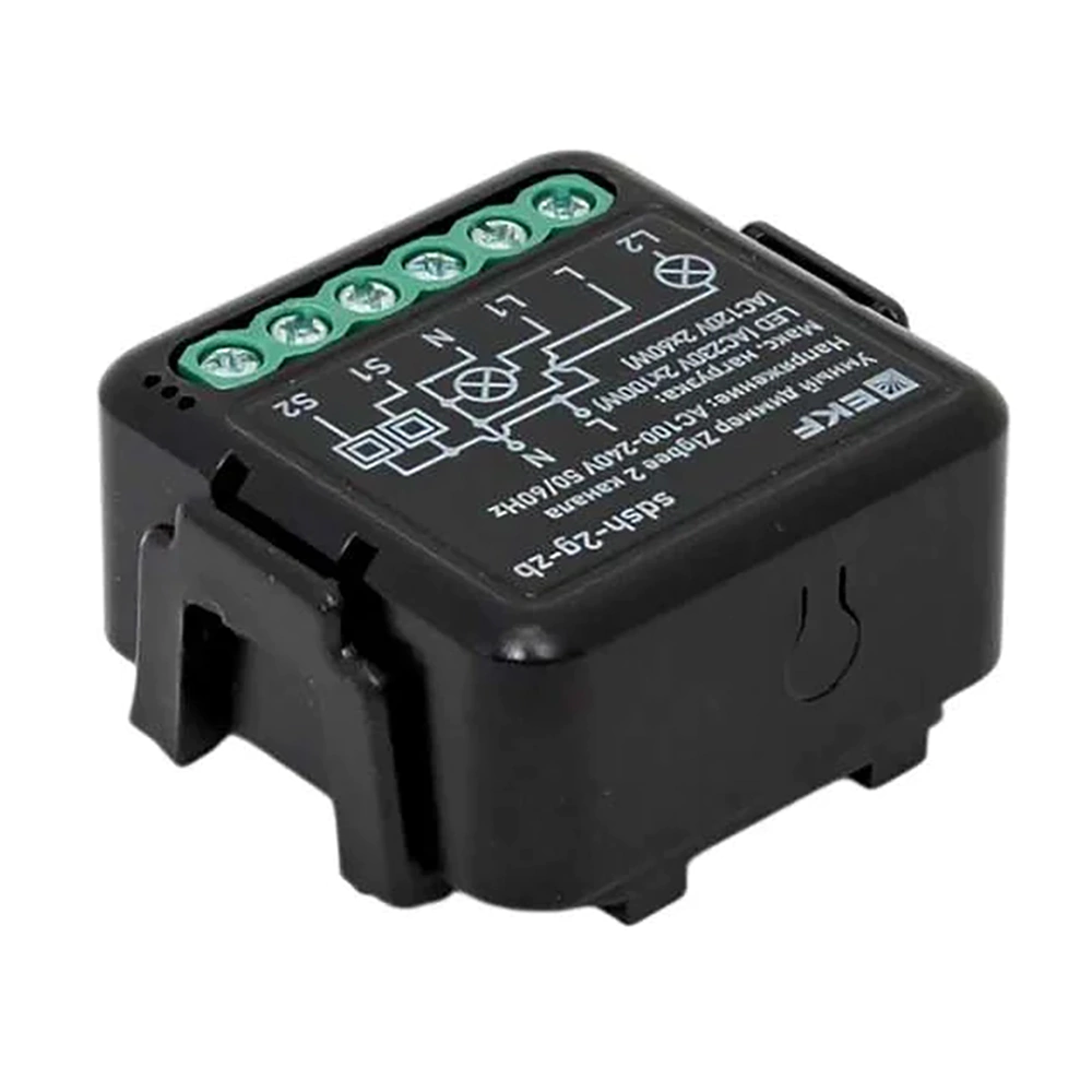 Умный диммер в подрозетник 2-канальный Zigbee EKF Connect Select