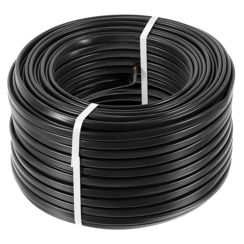 Кабель твердый плоский негорючий низкотоксичный ВВГп-нг LSLTx 3x1,5 ГОСТ