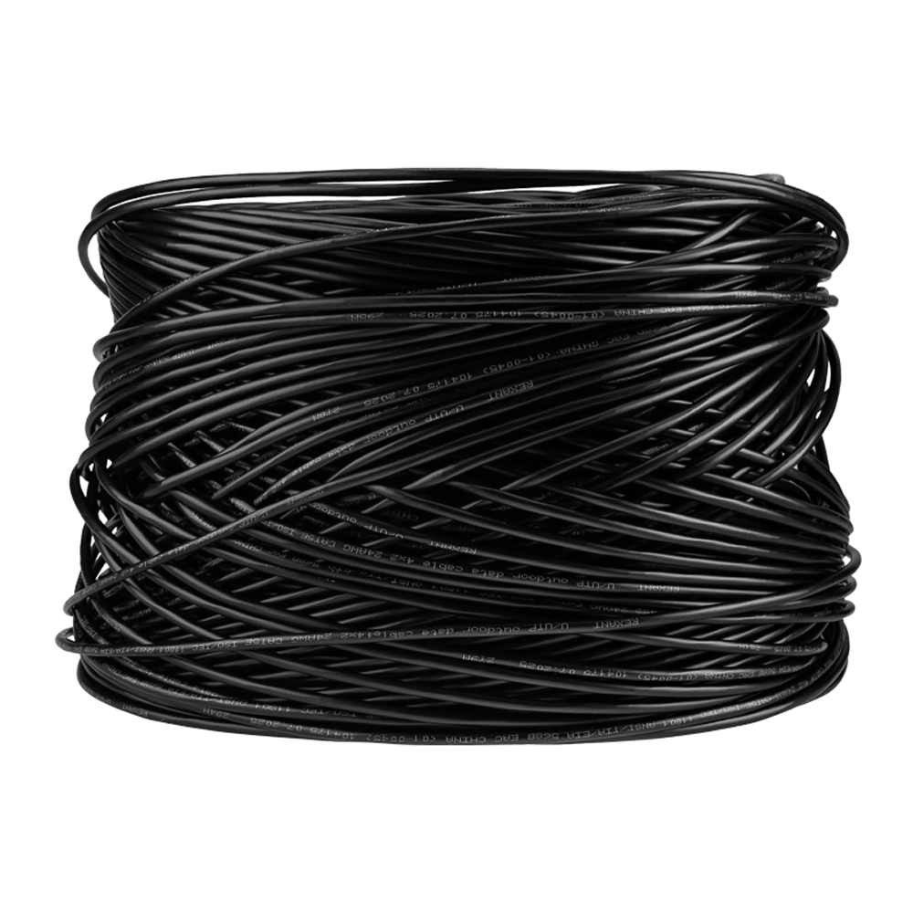 Кабель CAT5e U/UTP компьютерный уличный REXANT