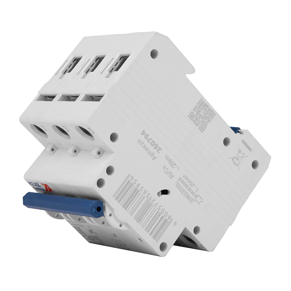 Выключатель автоматический КЭАЗ OptiDin BM63-3C25 3п 6 кА 25 А C