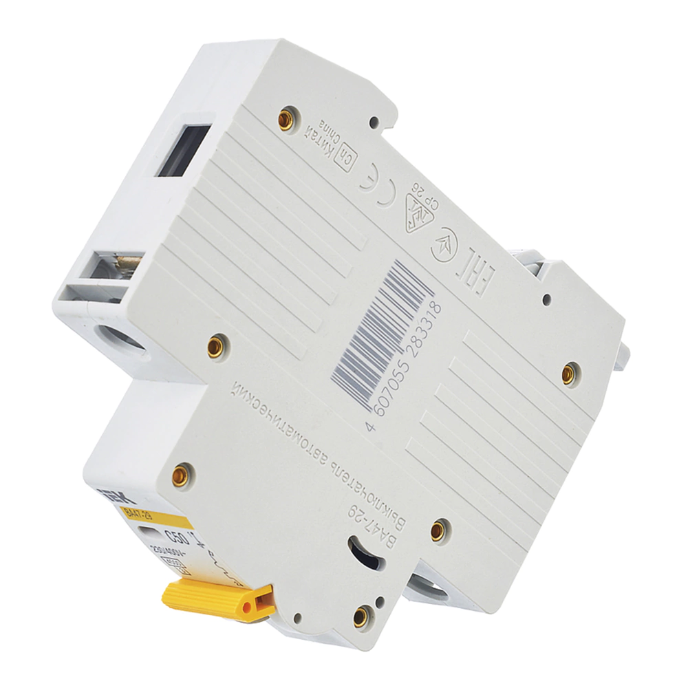 Выключатель автоматический IEK KARAT 1п 4,5 кА 50 А C