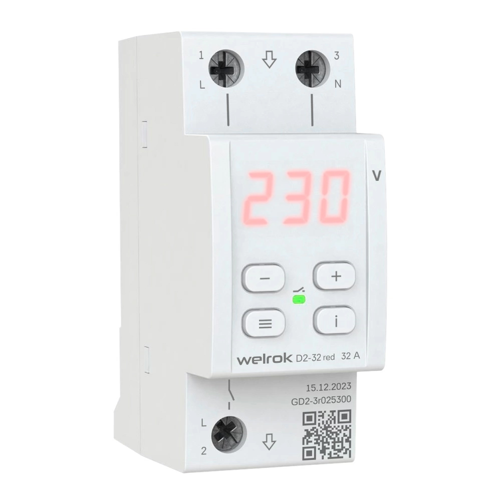 Welrok Реле напряжения Welrok D2-32 red