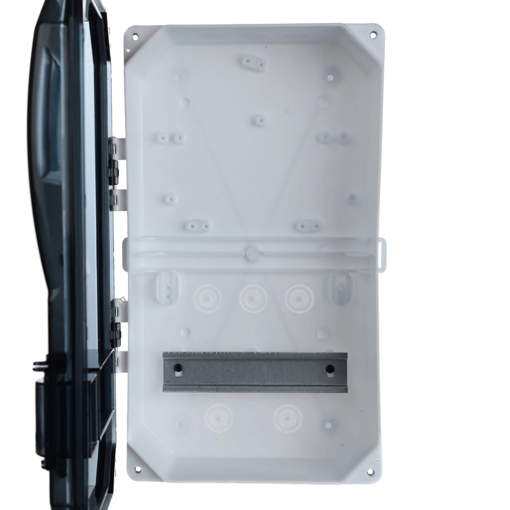 Ящик для счетчика пластиковый 379х216х113 мм 8 модулей IP55 EKF ЩУРн-П 3/8