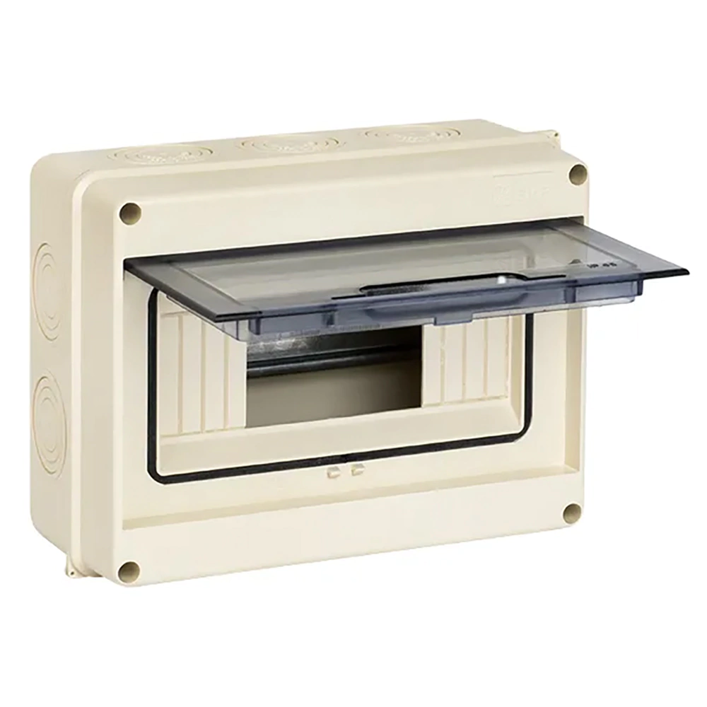 Ящик навесной пластиковый 147,5х203х89 мм 8 модулей IP65 EKF ЩРН-ПГ-8